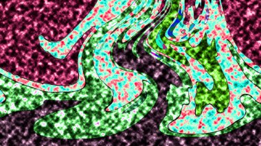 Dalgalı çizgiler. Soyut çizgiler. Doku arka planı. düzensiz desen. Şık modern. Pop sanat. Nokta etkisi. Ritmik gürültü parçacıkları. Paket için desen. Renkli vuruşlu duvar kağıdı.