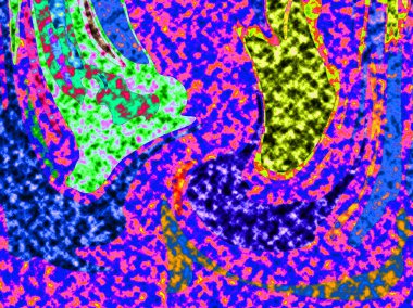 Dalgalı çizgiler. Soyut çizgiler. Doku arka planı. düzensiz desen. Şık modern. Pop sanat. Nokta etkisi. Ritmik gürültü parçacıkları. Paket için desen. Renkli vuruşlu duvar kağıdı.