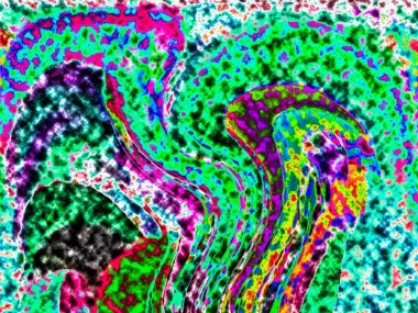 Dalgalı çizgiler. Soyut çizgiler. Doku arka planı. düzensiz desen. Şık modern. Pop sanat. Nokta etkisi. Ritmik gürültü parçacıkları. Paket için desen. Renkli vuruşlu duvar kağıdı.