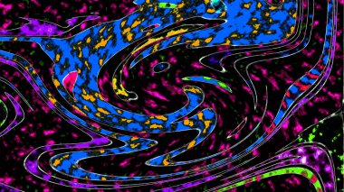 Dalgalı çizgiler. Soyut çizgiler. Doku arka planı. düzensiz desen. Şık modern. Pop sanat. Nokta etkisi. Ritmik gürültü parçacıkları. Paket için desen. Renkli vuruşlu duvar kağıdı.