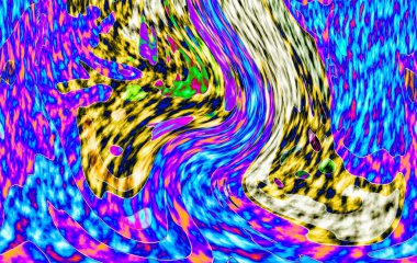 Dalgalı çizgiler. Soyut çizgiler. Doku arka planı. düzensiz desen. Şık modern. Pop sanat. Nokta etkisi. Ritmik gürültü parçacıkları. Paket için desen. Renkli vuruşlu duvar kağıdı.