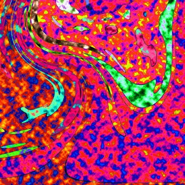 Dalgalı çizgiler. Soyut çizgiler. Doku arka planı. düzensiz desen. Şık modern. Pop sanat. Nokta etkisi. Ritmik gürültü parçacıkları. Paket için desen. Renkli vuruşlu duvar kağıdı.