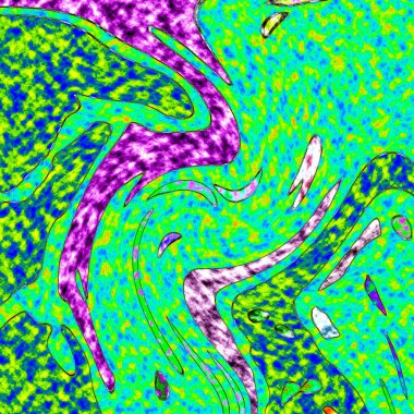 Dalgalı çizgiler. Soyut çizgiler. Doku arka planı. düzensiz desen. Şık modern. Pop sanat. Nokta etkisi. Ritmik gürültü parçacıkları. Paket için desen. Renkli vuruşlu duvar kağıdı.