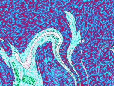 Dalgalı çizgiler. Soyut çizgiler. Doku arka planı. düzensiz desen. Şık modern. Pop sanat. Nokta etkisi. Ritmik gürültü parçacıkları. Paket için desen. Renkli vuruşlu duvar kağıdı.