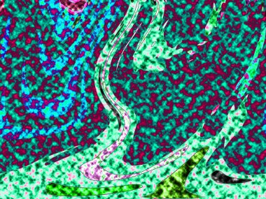 Dalgalı çizgiler. Soyut çizgiler. Doku arka planı. düzensiz desen. Şık modern. Pop sanat. Nokta etkisi. Ritmik gürültü parçacıkları. Paket için desen. Renkli vuruşlu duvar kağıdı.