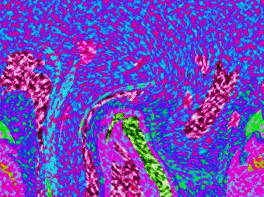 Dalgalı çizgiler. Soyut çizgiler. Doku arka planı. düzensiz desen. Şık modern. Pop sanat. Nokta etkisi. Ritmik gürültü parçacıkları. Paket için desen. Renkli vuruşlu duvar kağıdı.