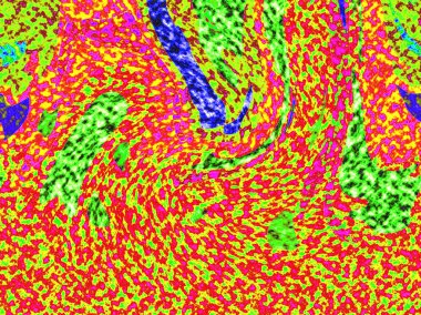 Dalgalı çizgiler. Soyut çizgiler. Doku arka planı. düzensiz desen. Şık modern. Pop sanat. Nokta etkisi. Ritmik gürültü parçacıkları. Paket için desen. Renkli vuruşlu duvar kağıdı.