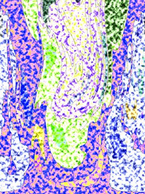 Dalgalı çizgiler. Soyut çizgiler. Doku arka planı. düzensiz desen. Şık modern. Pop sanat. Nokta etkisi. Ritmik gürültü parçacıkları. Paket için desen. Renkli vuruşlu duvar kağıdı.