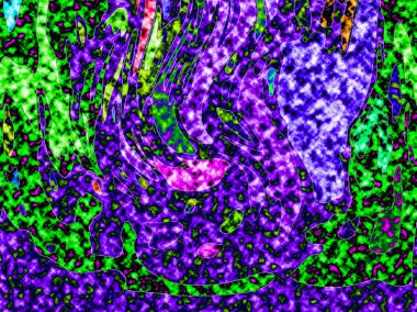 Dalgalı çizgiler. Soyut çizgiler. Doku arka planı. düzensiz desen. Şık modern. Pop sanat. Nokta etkisi. Ritmik gürültü parçacıkları. Paket için desen. Renkli vuruşlu duvar kağıdı.