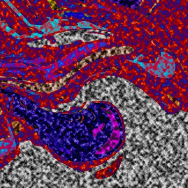 Dalgalı çizgiler. Soyut çizgiler. Doku arka planı. düzensiz desen. Şık modern. Pop sanat. Nokta etkisi. Ritmik gürültü parçacıkları. Paket için desen. Renkli vuruşlu duvar kağıdı.