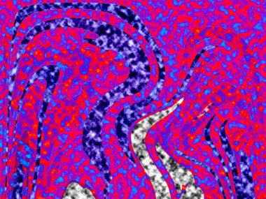 Dalgalı çizgiler. Soyut çizgiler. Doku arka planı. düzensiz desen. Şık modern. Pop sanat. Nokta etkisi. Ritmik gürültü parçacıkları. Paket için desen. Renkli vuruşlu duvar kağıdı.