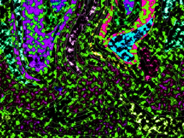 Dalgalı çizgiler. Soyut çizgiler. Doku arka planı. düzensiz desen. Şık modern. Pop sanat. Nokta etkisi. Ritmik gürültü parçacıkları. Paket için desen. Renkli vuruşlu duvar kağıdı.