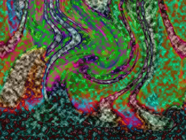 波状の縞 アブストラクトライン テクスチャの背景 不規則なパターンだ スタイリッシュな現代 ポップアート 愚かな効果だ リズミカルなノイズ粒子 パッケージのパターン カラフルなストロークで壁紙 — ストック写真