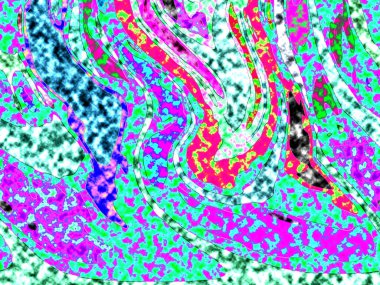 Dalgalı çizgiler. Soyut çizgiler. Doku arka planı. düzensiz desen. Şık modern. Pop sanat. Nokta etkisi. Ritmik gürültü parçacıkları. Paket için desen. Renkli vuruşlu duvar kağıdı.