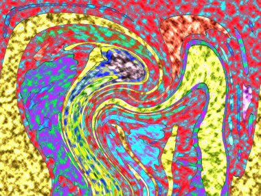 Dalgalı çizgiler. Soyut çizgiler. Doku arka planı. düzensiz desen. Şık modern. Pop sanat. Nokta etkisi. Ritmik gürültü parçacıkları. Paket için desen. Renkli vuruşlu duvar kağıdı.