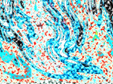 Dalgalı çizgiler. Soyut çizgiler. Doku arka planı. düzensiz desen. Şık modern. Pop sanat. Nokta etkisi. Ritmik gürültü parçacıkları. Paket için desen. Renkli vuruşlu duvar kağıdı.