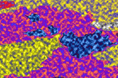 Dalgalı çizgiler. Soyut çizgiler. Doku arka planı. düzensiz desen. Şık modern. Pop sanat. Nokta etkisi. Ritmik gürültü parçacıkları. Paket için desen. Renkli vuruşlu duvar kağıdı.