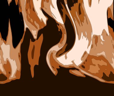 Modern tasarım çizimi. Çizgi ve renk bloğu geometrik şekiller. Pop sanat