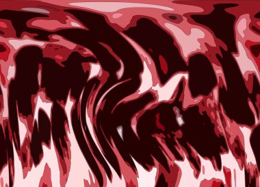 Modern tasarım çizimi. Çizgi ve renk bloğu geometrik şekiller. Pop sanat