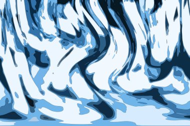 Modern tasarım çizimi. Çizgi ve renk bloğu geometrik şekiller. Pop sanat