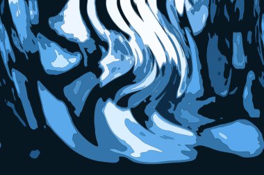 Modern tasarım çizimi. Çizgi ve renk bloğu geometrik şekiller. Pop sanat