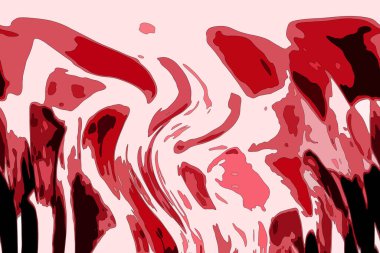 Modern tasarım çizimi. Çizgi ve renk bloğu geometrik şekiller. Pop sanat