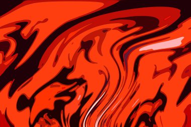 Modern tasarım çizimi. Çizgi ve renk bloğu geometrik şekiller. Pop sanat