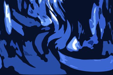 Modern tasarım çizimi. Çizgi ve renk bloğu geometrik şekiller. Pop sanat