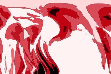 Modern tasarım çizimi. Çizgi ve renk bloğu geometrik şekiller. Pop sanat