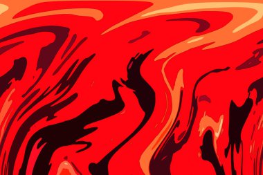 Modern tasarım çizimi. Çizgi ve renk bloğu geometrik şekiller. Pop sanat