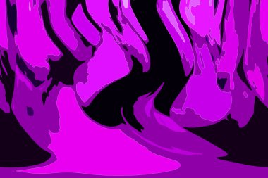 Modern tasarım çizimi. Çizgi ve renk bloğu geometrik şekiller. Pop sanat