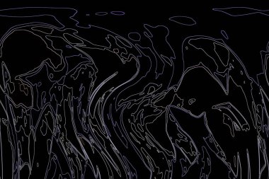 3D görüntüleme, soyut çok renkli spektrum arka plan, parlak mor. Mavi. Neon ve renkli parlak çizgiler. Peri. fantezi. Avatar