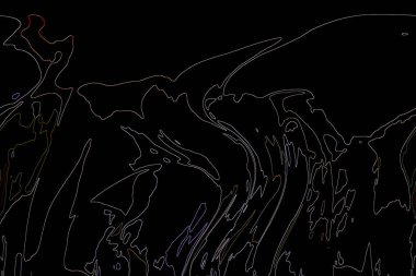 3D görüntüleme, soyut çok renkli spektrum arka plan, parlak mor. Mavi. Neon ve renkli parlak çizgiler. Peri. fantezi. Avatar