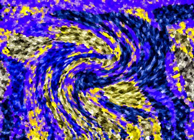 Mozaik şebeke ve kolaj çerçevesi pastel renklerde. Şablon, yaratıcı tema. vektör