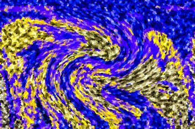 Mozaik şebeke ve kolaj çerçevesi pastel renklerde. Şablon, yaratıcı tema. vektör