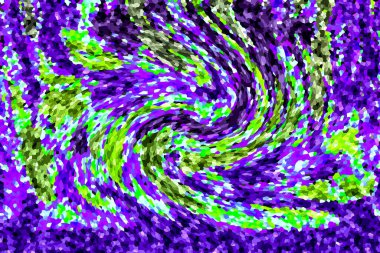 Mozaik şebeke ve kolaj çerçevesi pastel renklerde. Şablon, yaratıcı tema. vektör