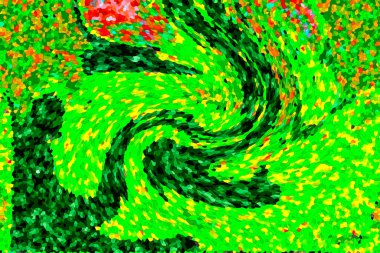 Mozaik şebeke ve kolaj çerçevesi pastel renklerde. Şablon, yaratıcı tema. vektör