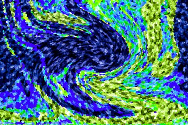 Mozaik şebeke ve kolaj çerçevesi pastel renklerde. Şablon, yaratıcı tema. vektör