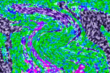 Mozaik şebeke ve kolaj çerçevesi pastel renklerde. Şablon, yaratıcı tema. vektör