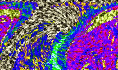 Mozaik şebeke ve kolaj çerçevesi pastel renklerde. Şablon, yaratıcı tema. vektör