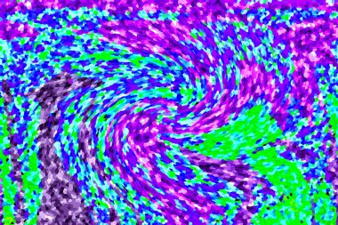 Mozaik şebeke ve kolaj çerçevesi pastel renklerde. Şablon, yaratıcı tema. vektör