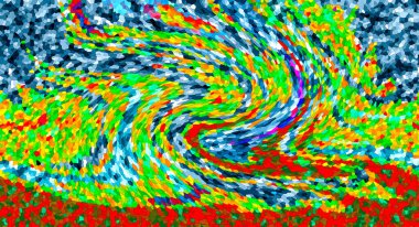 Mozaik şebeke ve kolaj çerçevesi pastel renklerde. Şablon, yaratıcı tema. vektör