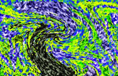 Mozaik şebeke ve kolaj çerçevesi pastel renklerde. Şablon, yaratıcı tema. vektör