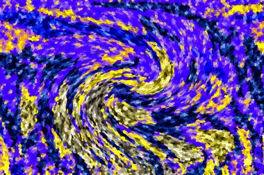 Mozaik şebeke ve kolaj çerçevesi pastel renklerde. Şablon, yaratıcı tema. vektör