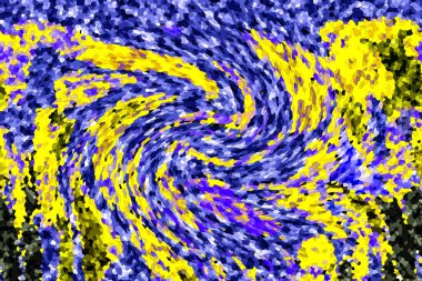 Mozaik şebeke ve kolaj çerçevesi pastel renklerde. Şablon, yaratıcı tema. vektör