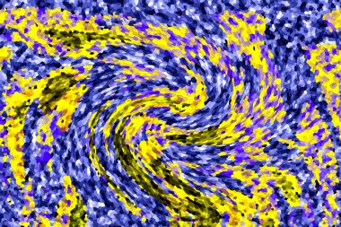 Mozaik şebeke ve kolaj çerçevesi pastel renklerde. Şablon, yaratıcı tema. vektör