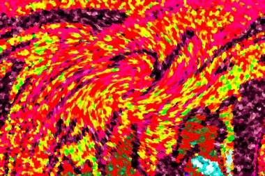 Mozaik şebeke ve kolaj çerçevesi pastel renklerde. Şablon, yaratıcı tema. vektör