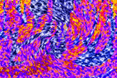 Mozaik şebeke ve kolaj çerçevesi pastel renklerde. Şablon, yaratıcı tema. vektör