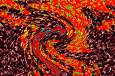 Mozaik şebeke ve kolaj çerçevesi pastel renklerde. Şablon, yaratıcı tema. vektör