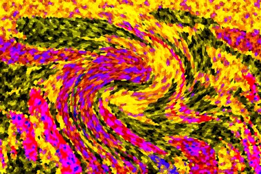 Mozaik şebeke ve kolaj çerçevesi pastel renklerde. Şablon, yaratıcı tema. vektör